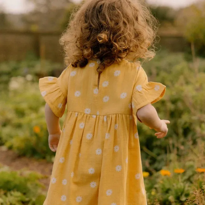 Clara Dress - Chamomile Sunshine