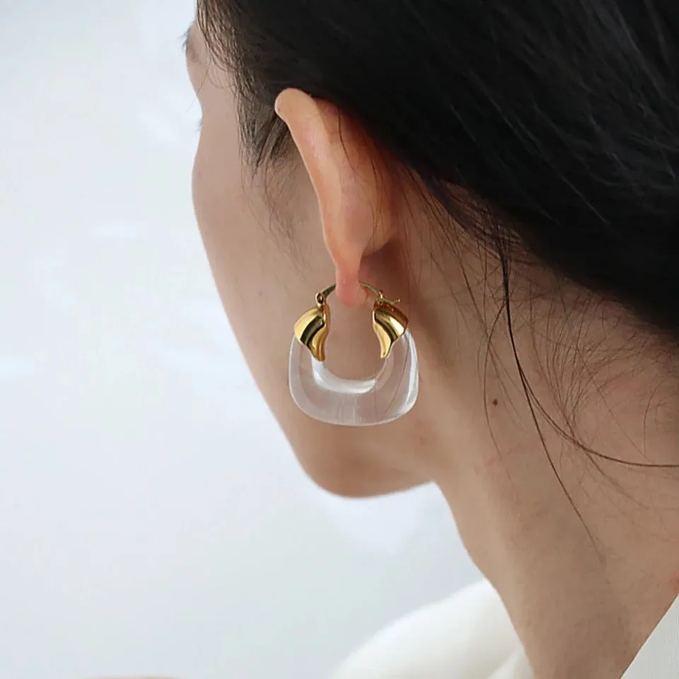 CLARICE CHUNKY HOOPS