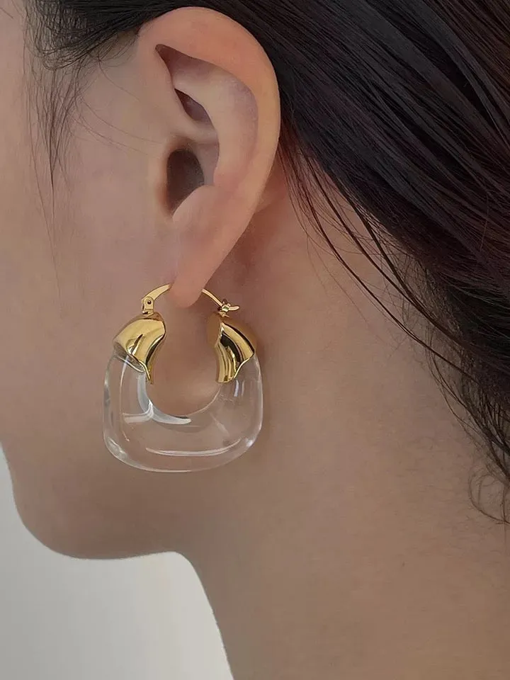 CLARICE CHUNKY HOOPS