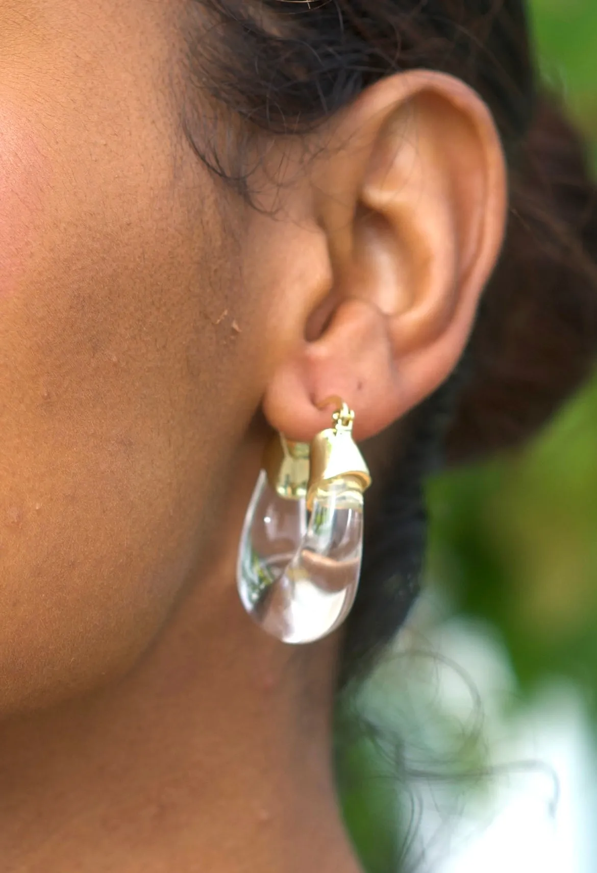 CLARICE CHUNKY HOOPS