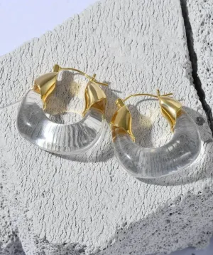 CLARICE CHUNKY HOOPS