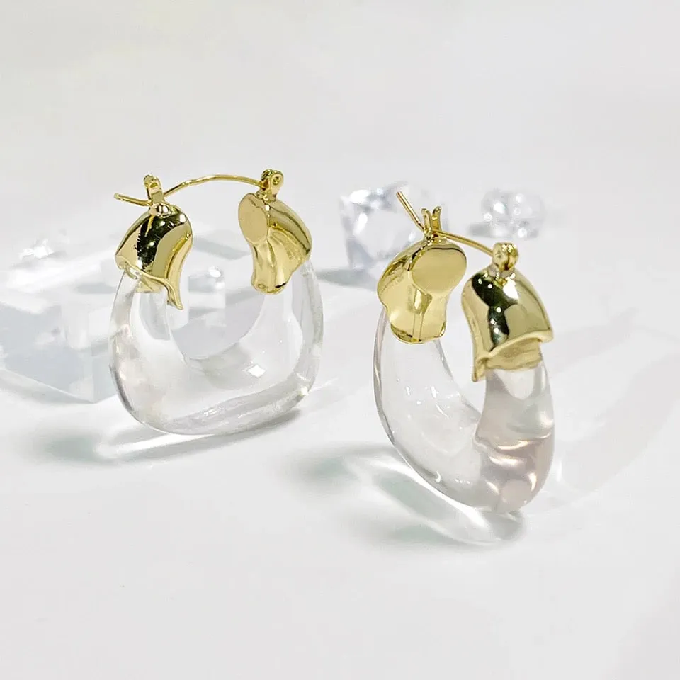 CLARICE CHUNKY HOOPS