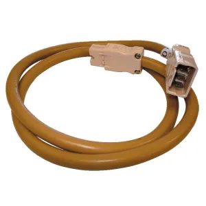 CMS 2700mm interconnecting Lead 20amp Beige for Caravan 240 Electrics