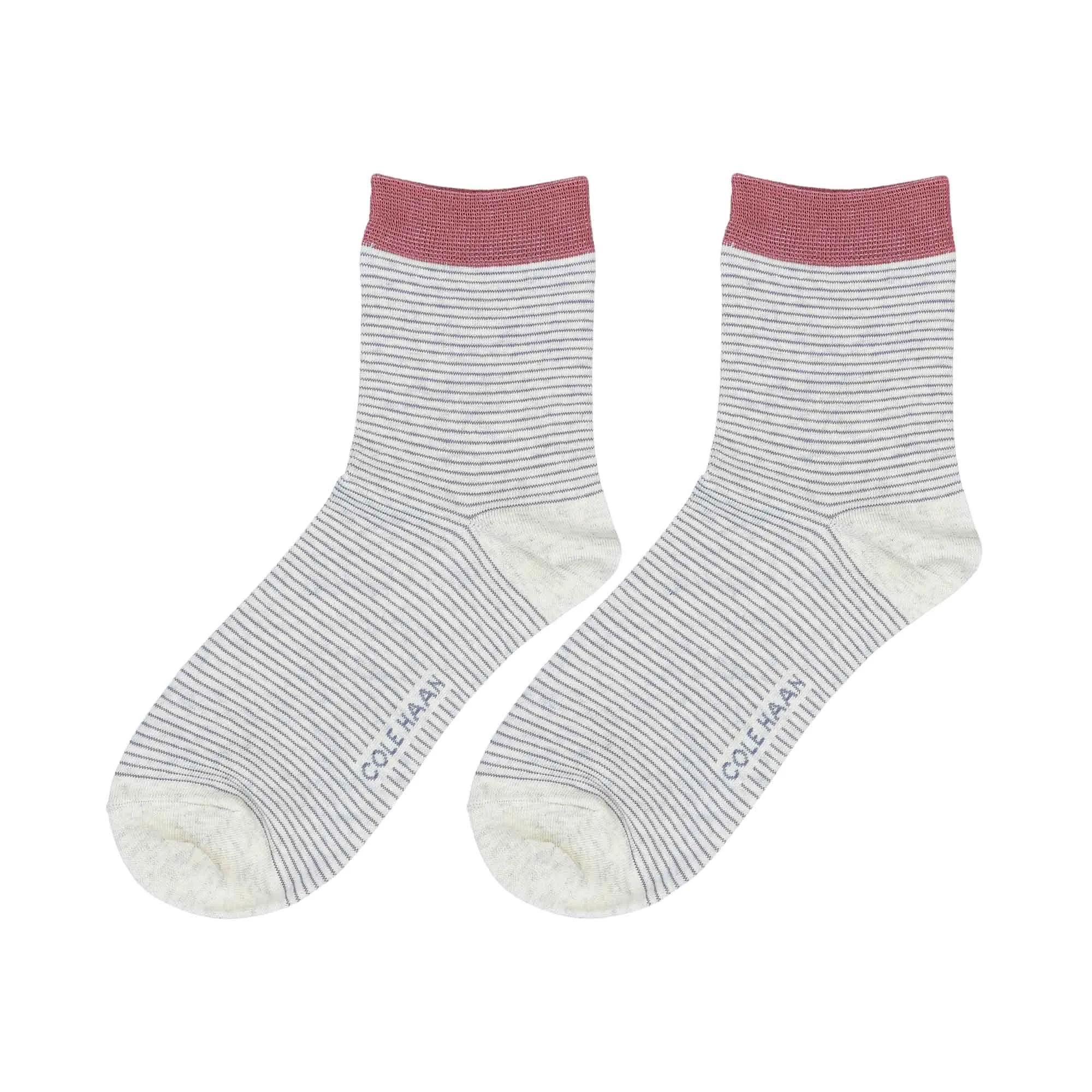 Cole Haan Men's Stripe Short Socks