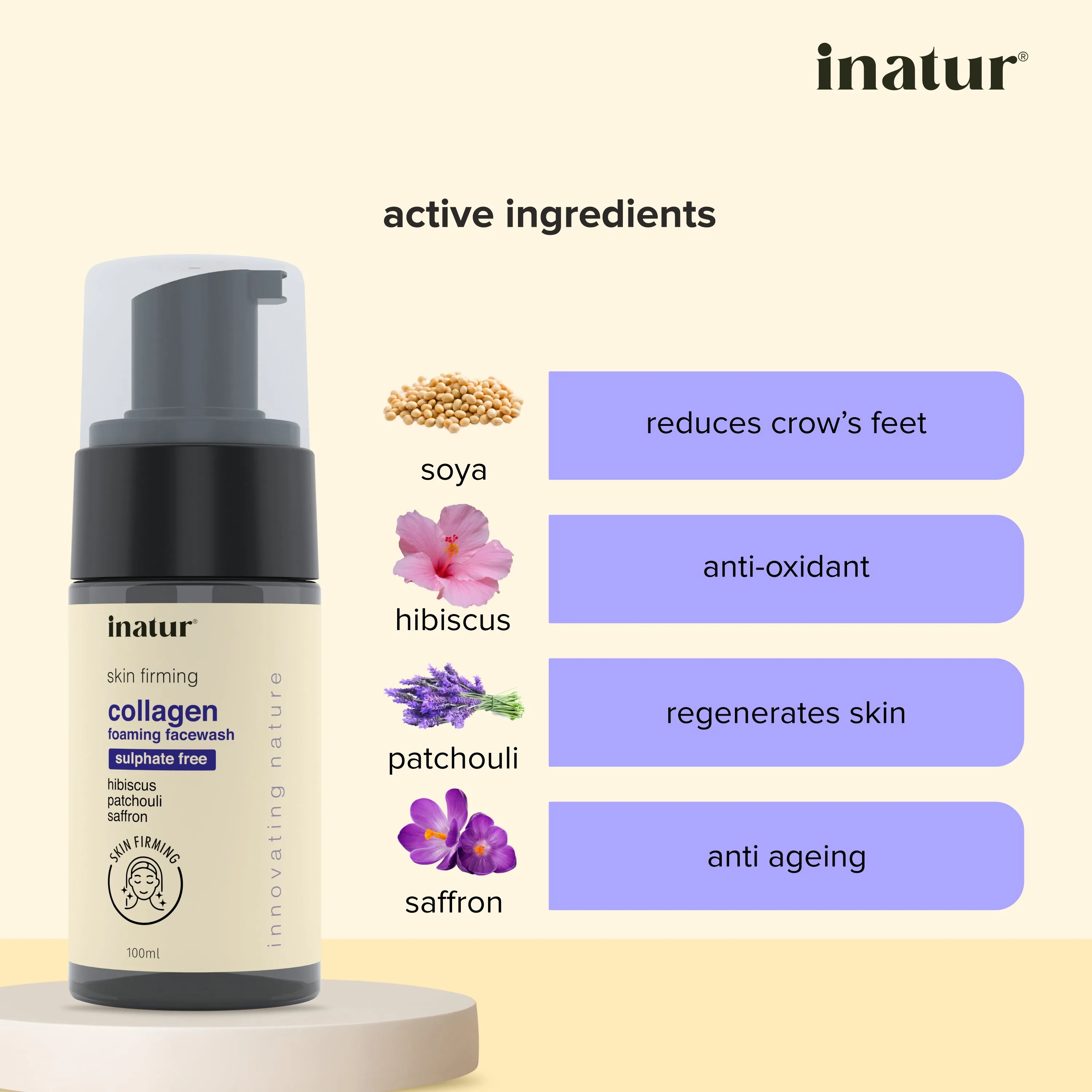 Collagen Foaming Face Wash – 100ml
