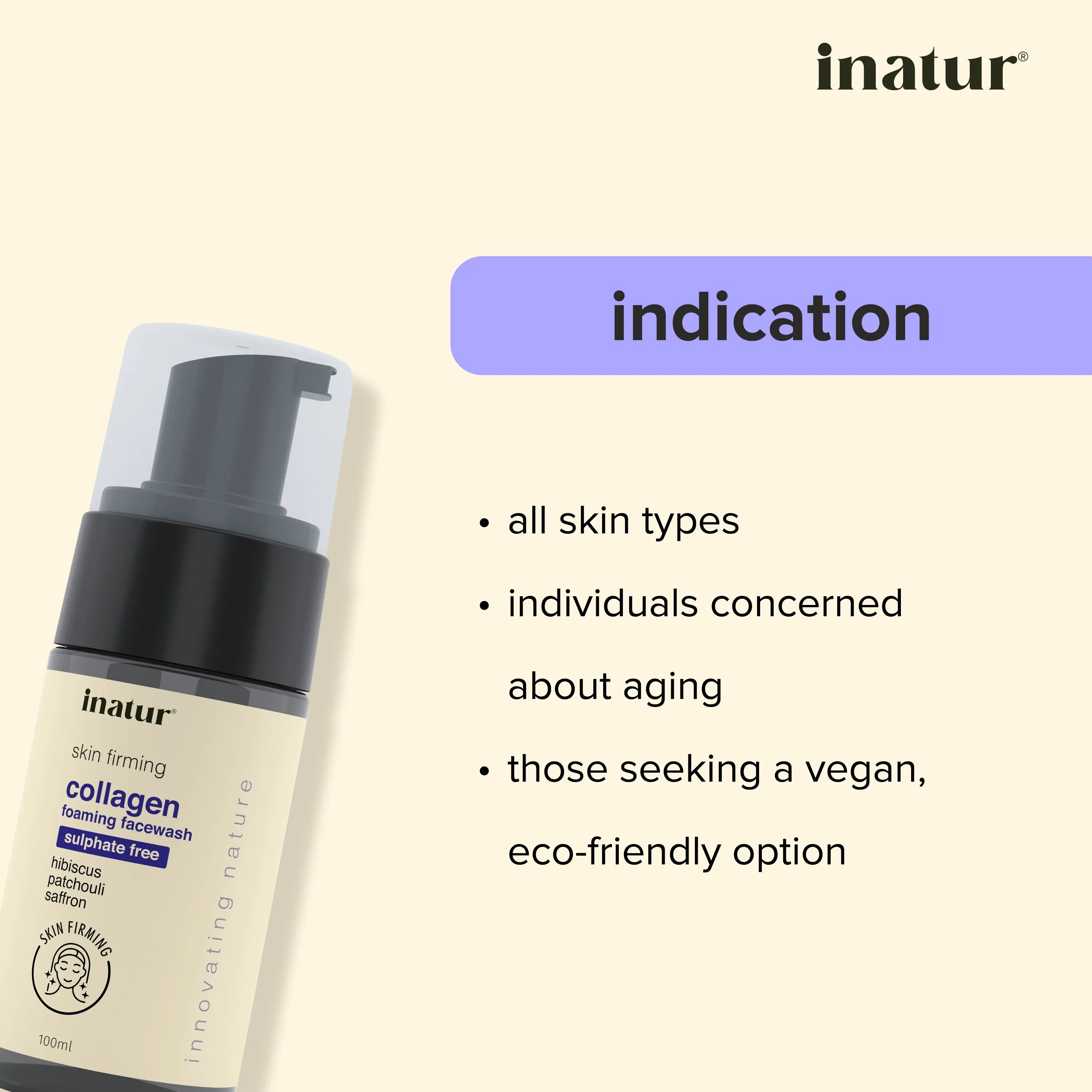 Collagen Foaming Face Wash – 100ml