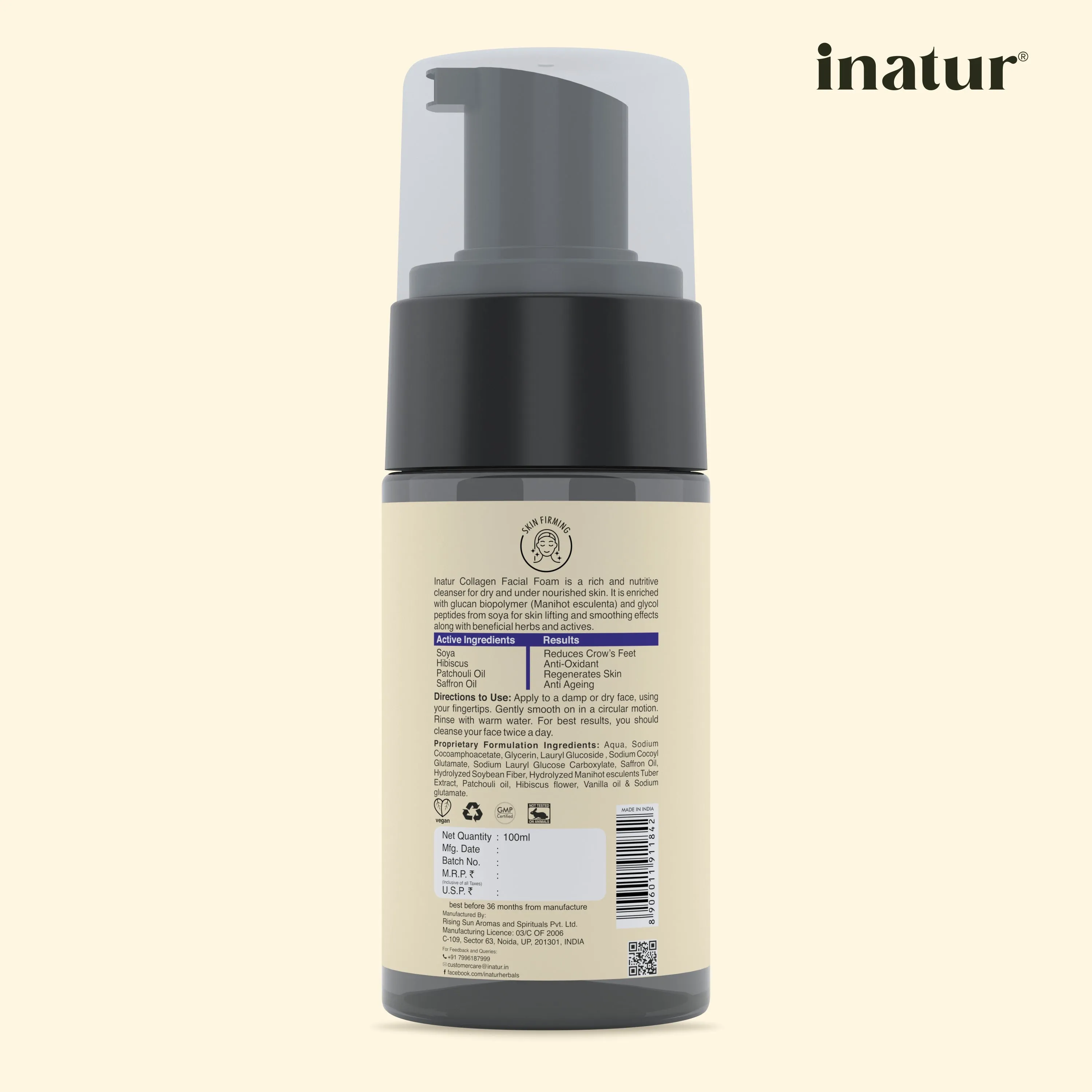 Collagen Foaming Face Wash – 100ml