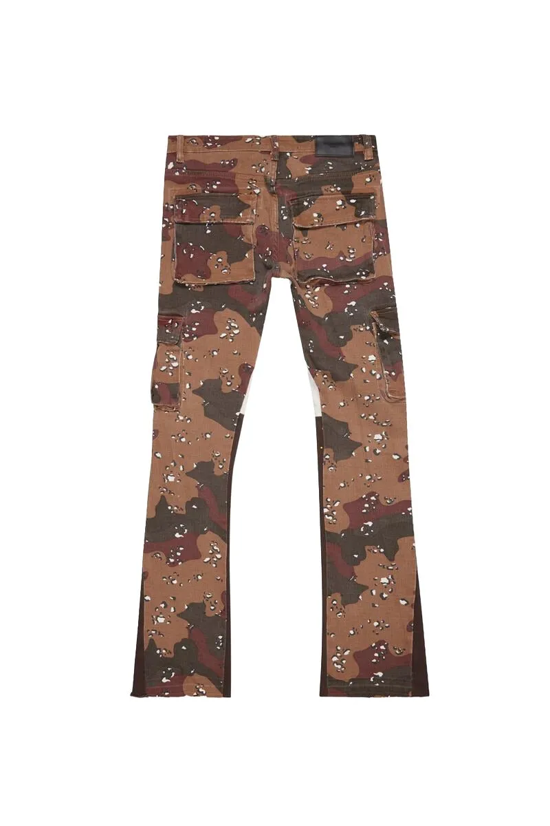 Commander Stacked Flare - Taiga Camo