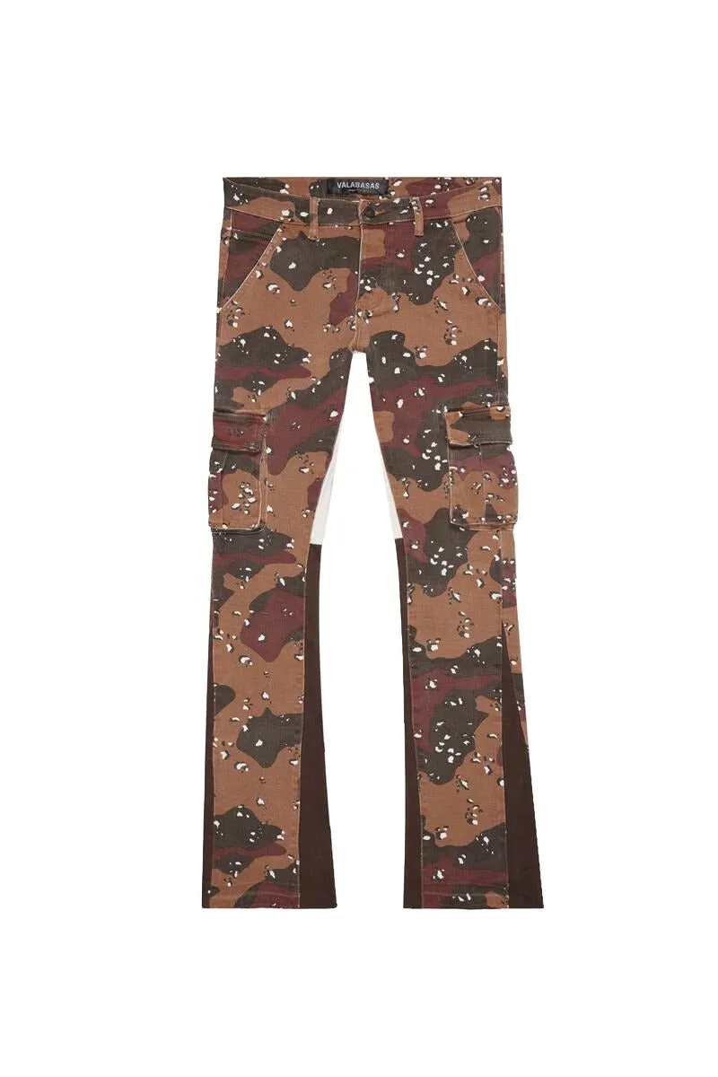 Commander Stacked Flare - Taiga Camo
