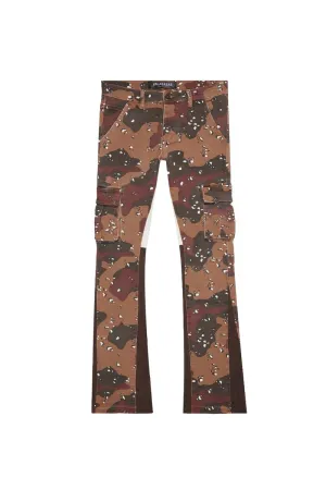 Commander Stacked Flare - Taiga Camo