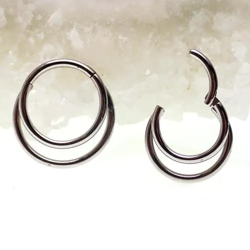 Crescent Titanium Clicker 16g