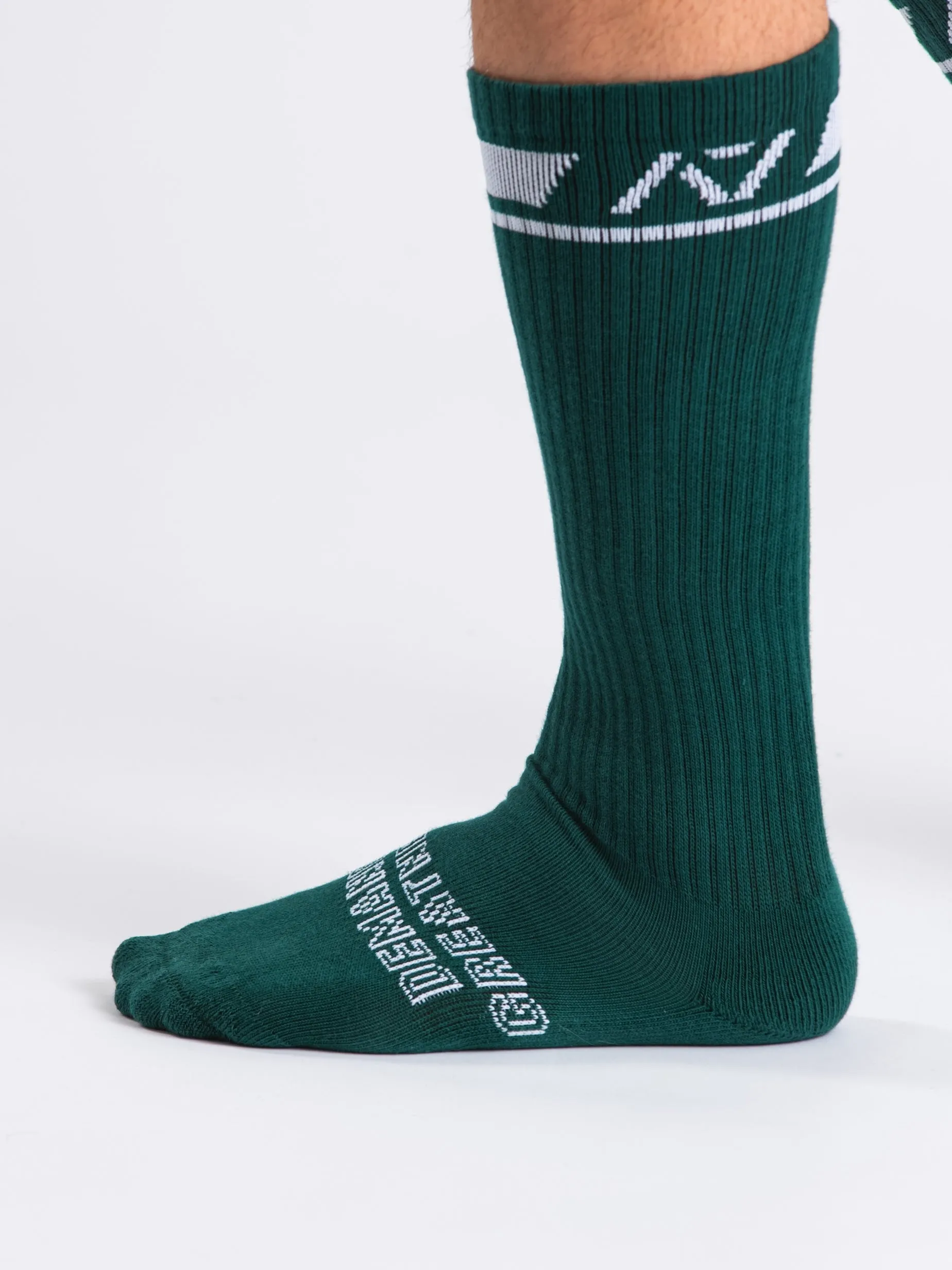 Deadlift Socks - Emerald Forás