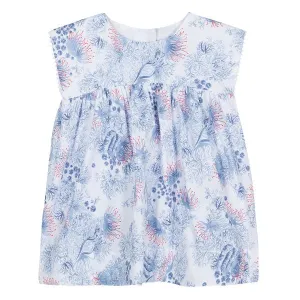 Deauville White Printed Dress in 18 months
