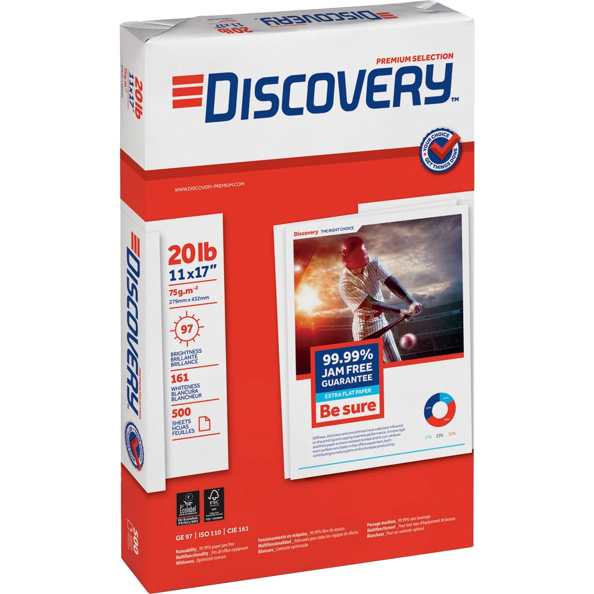 Discovery Premium Selection Laser, Inkjet Copy & Multipurpose Paper
