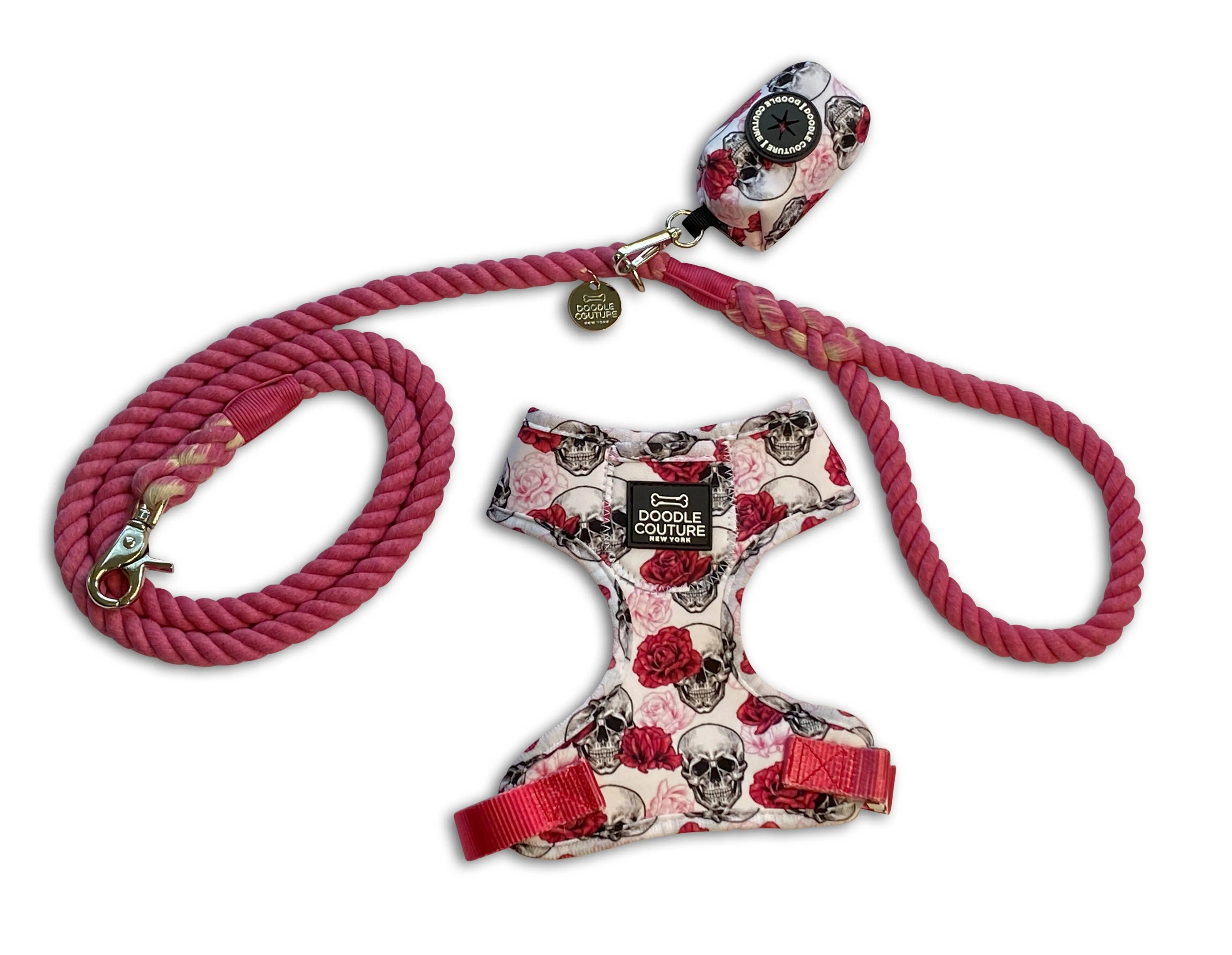 Doodle Couture, New York - The Walking Set - Skulls and Roses