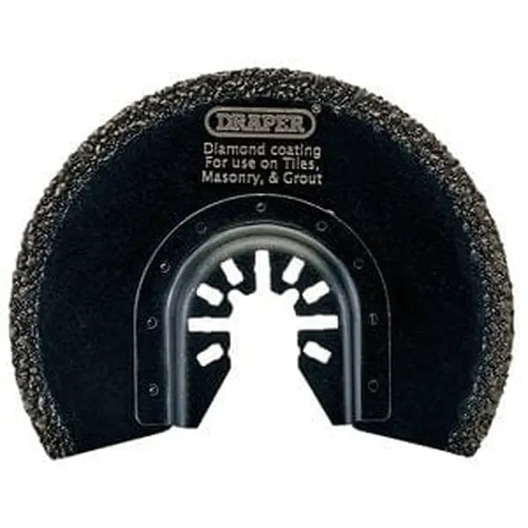 Draper Oscillating Multi-Tool Diamond Coated Cutting Blade, 88Mm Dr-70469