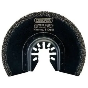 Draper Oscillating Multi-Tool Diamond Coated Cutting Blade, 88Mm Dr-70469