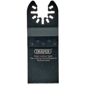 Draper Oscillating Multi-Tool Plunge Cutting Blade, 34 X 90Mm, 18Tpi High Carbon Steel Dr-70460