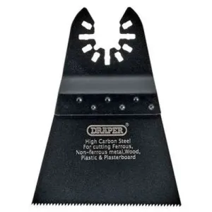 Draper Oscillating Multi-Tool Plunge Cutting Blade, 68 X 90Mm, 18 Tpi High Carbon Steel Dr-70456