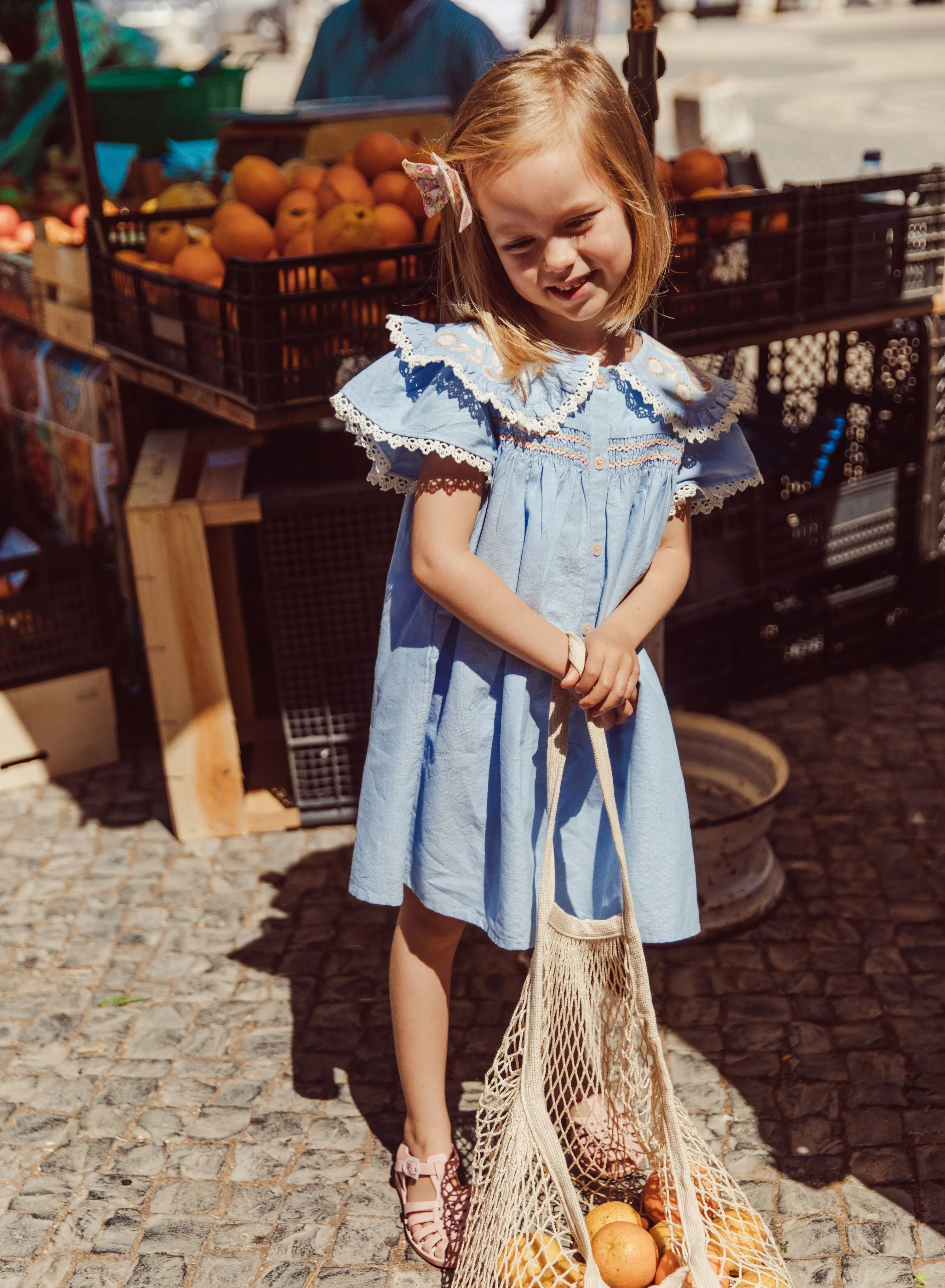 Dress Nalina, Light Blue