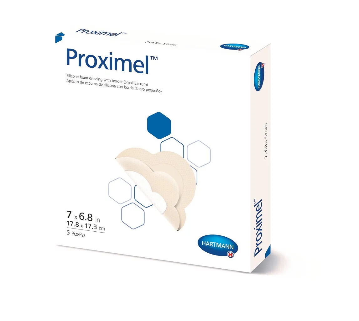 Dressing Foam Adhesive Sacral Sterile Silicone Proximel® by Hartmann Compare Optifoam Gentle™