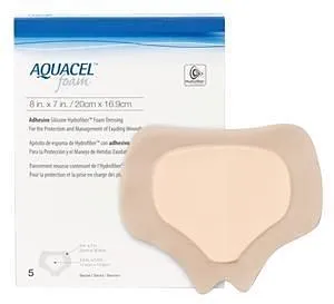 Dressing Foam Sacral Sterile Aquacel® Rx item by Convatec