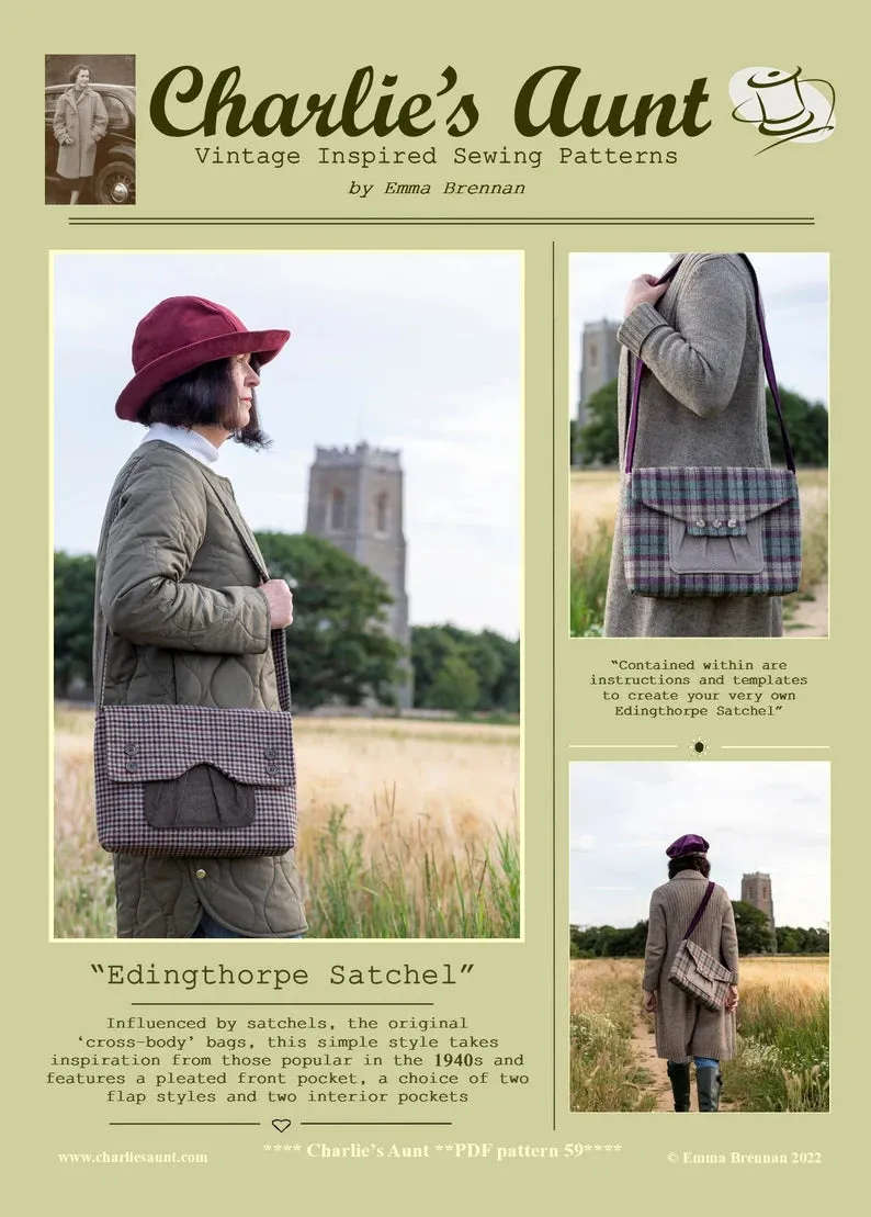 Edingthorpe Satchel Messenger Bag