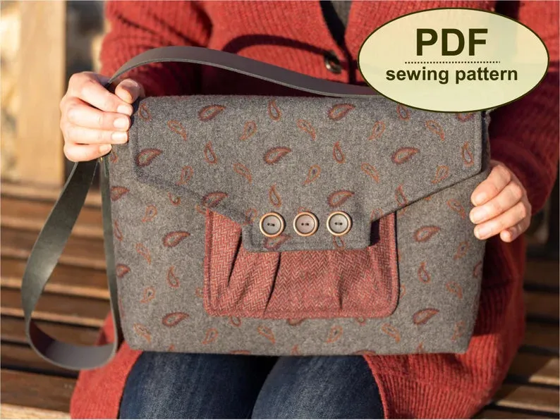 Edingthorpe Satchel Messenger Bag