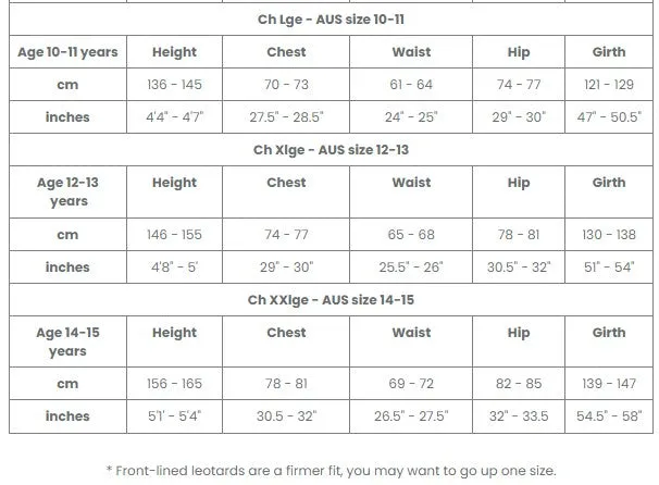 Energetiks Heidi Cap Sleeve Leotard Child CL78