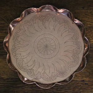 English Arts & Crafts Tray