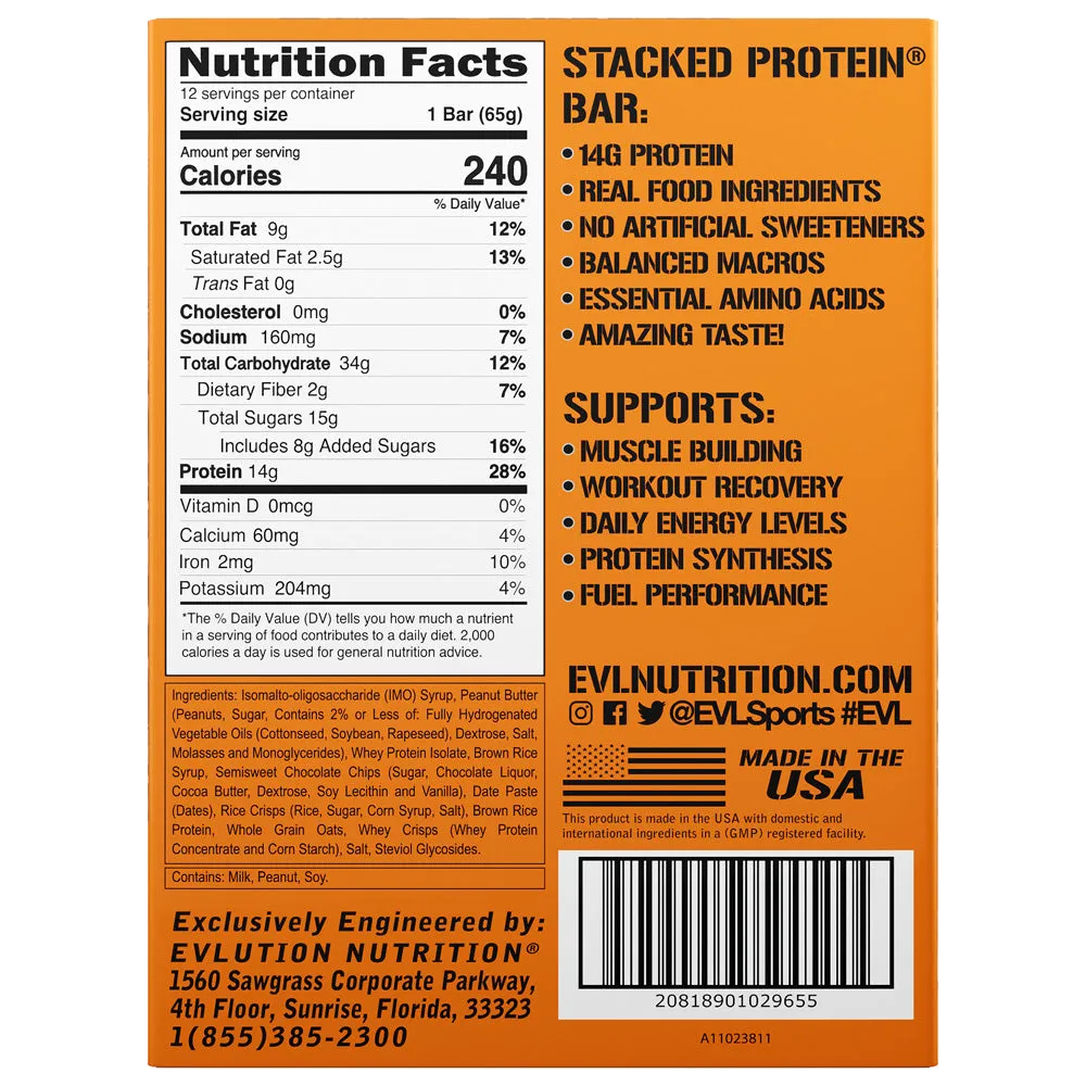 EVL Stacked Protein Bar