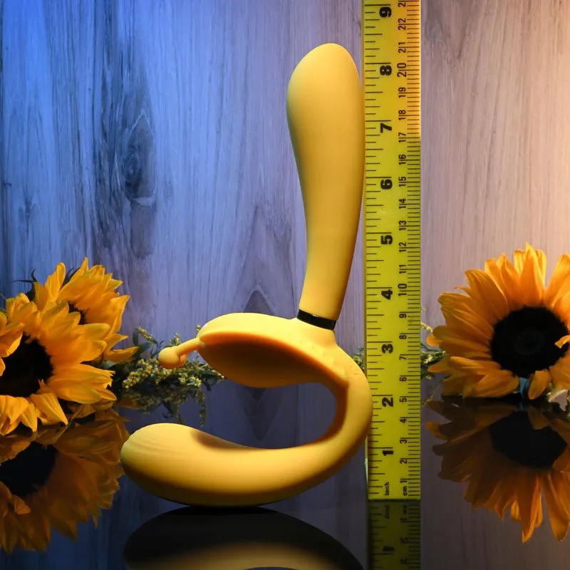 Evolved The Monarch - Yellow Multi Use Couples Vibrator