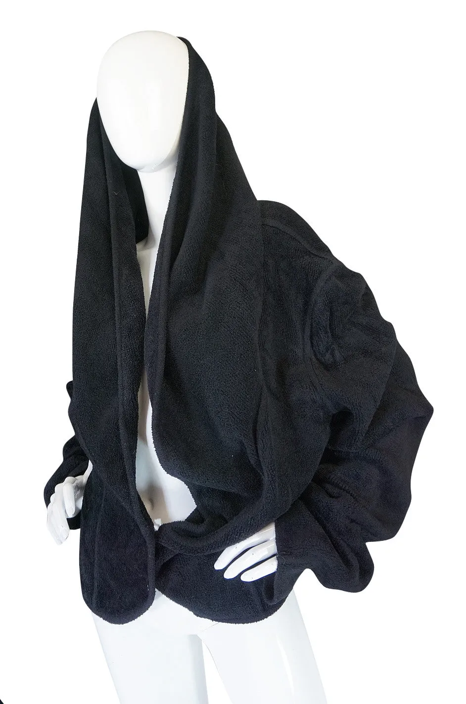 Fall 1991 Alaia Oversized Chenille Sweater Jacket