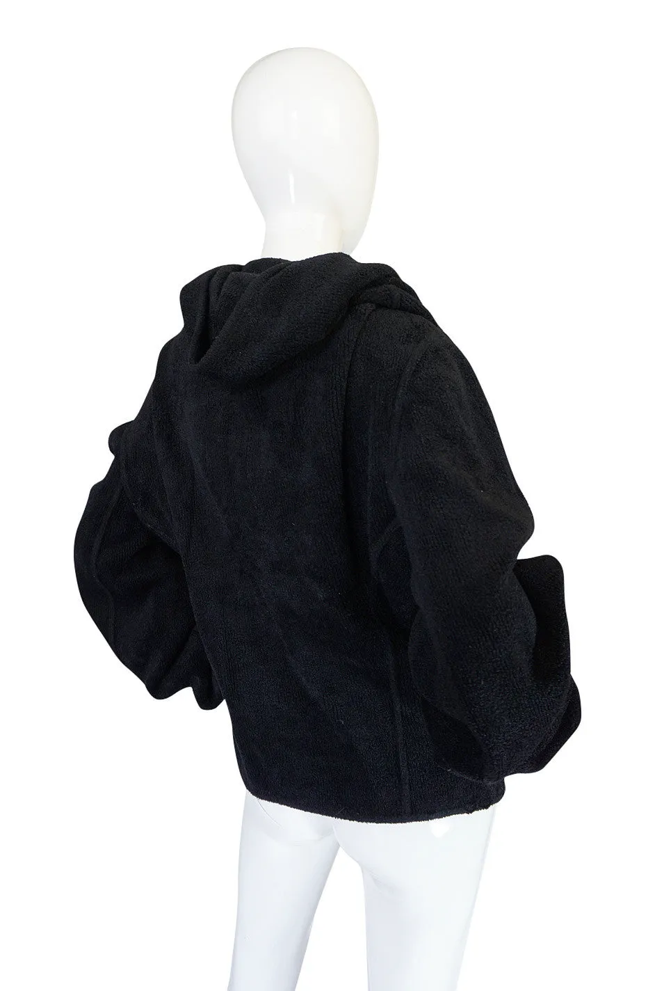 Fall 1991 Alaia Oversized Chenille Sweater Jacket