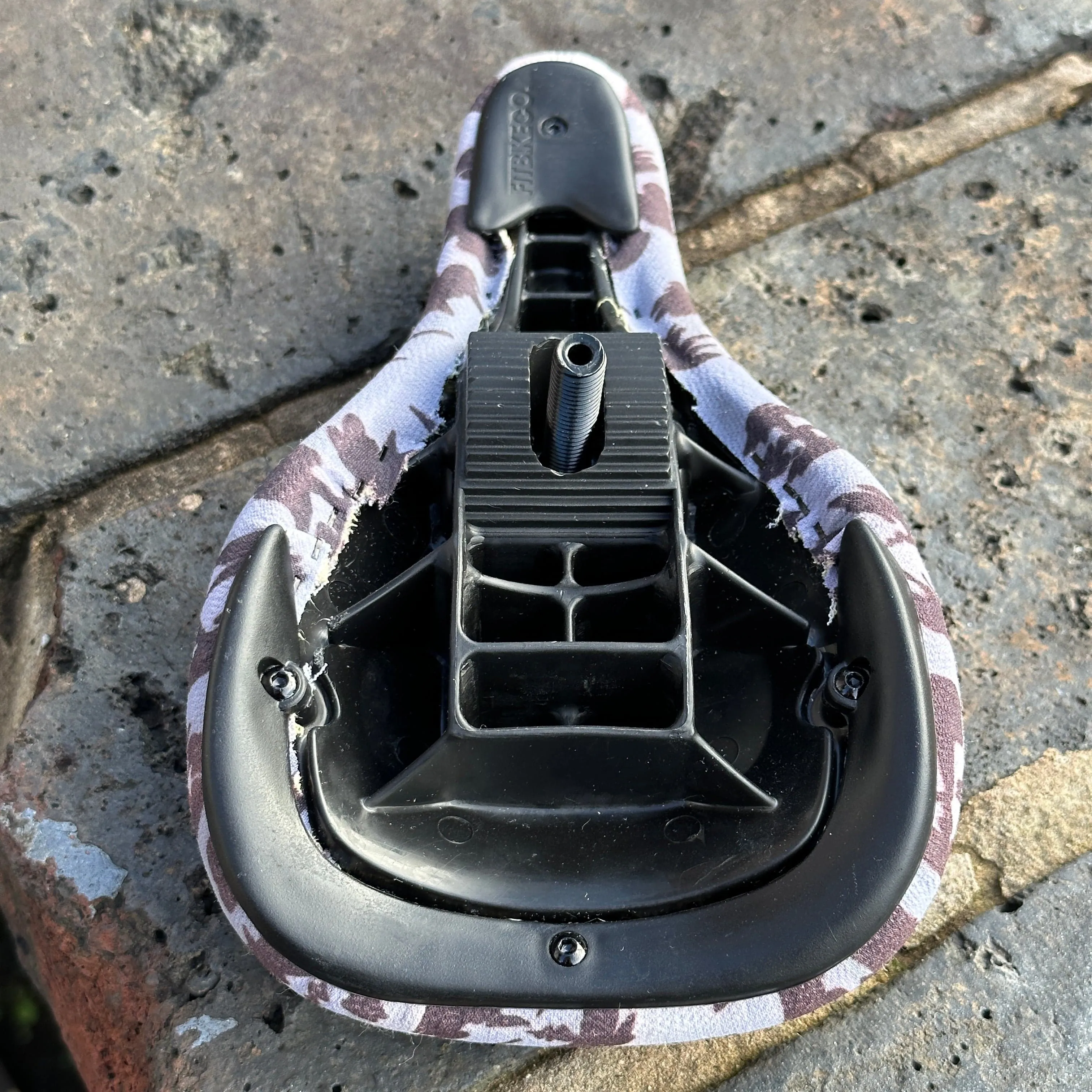 Fit Bike Co Barstool Fat Pivotal Seat Snow Leopard