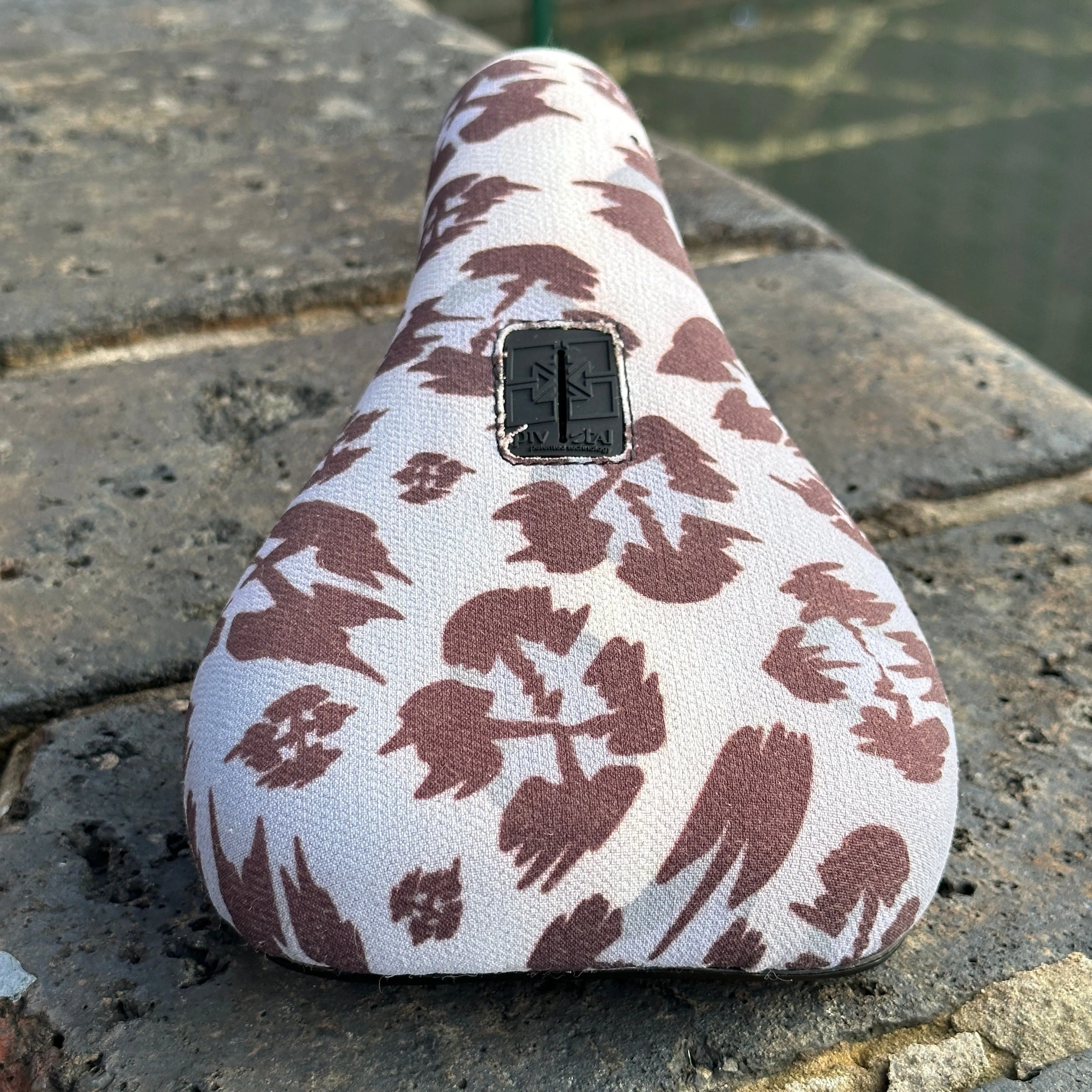 Fit Bike Co Barstool Fat Pivotal Seat Snow Leopard