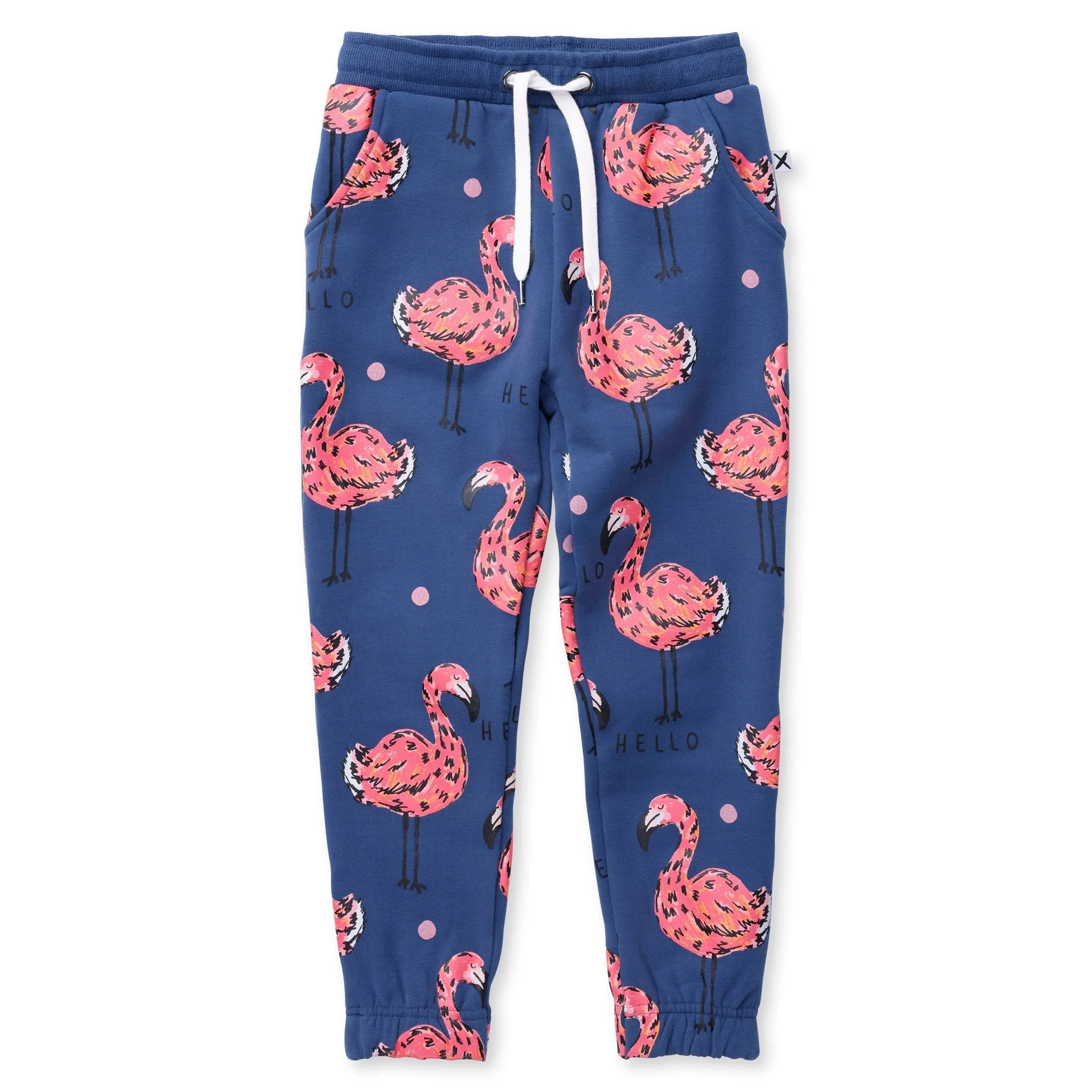 Flamingo Party Furry Trackies
