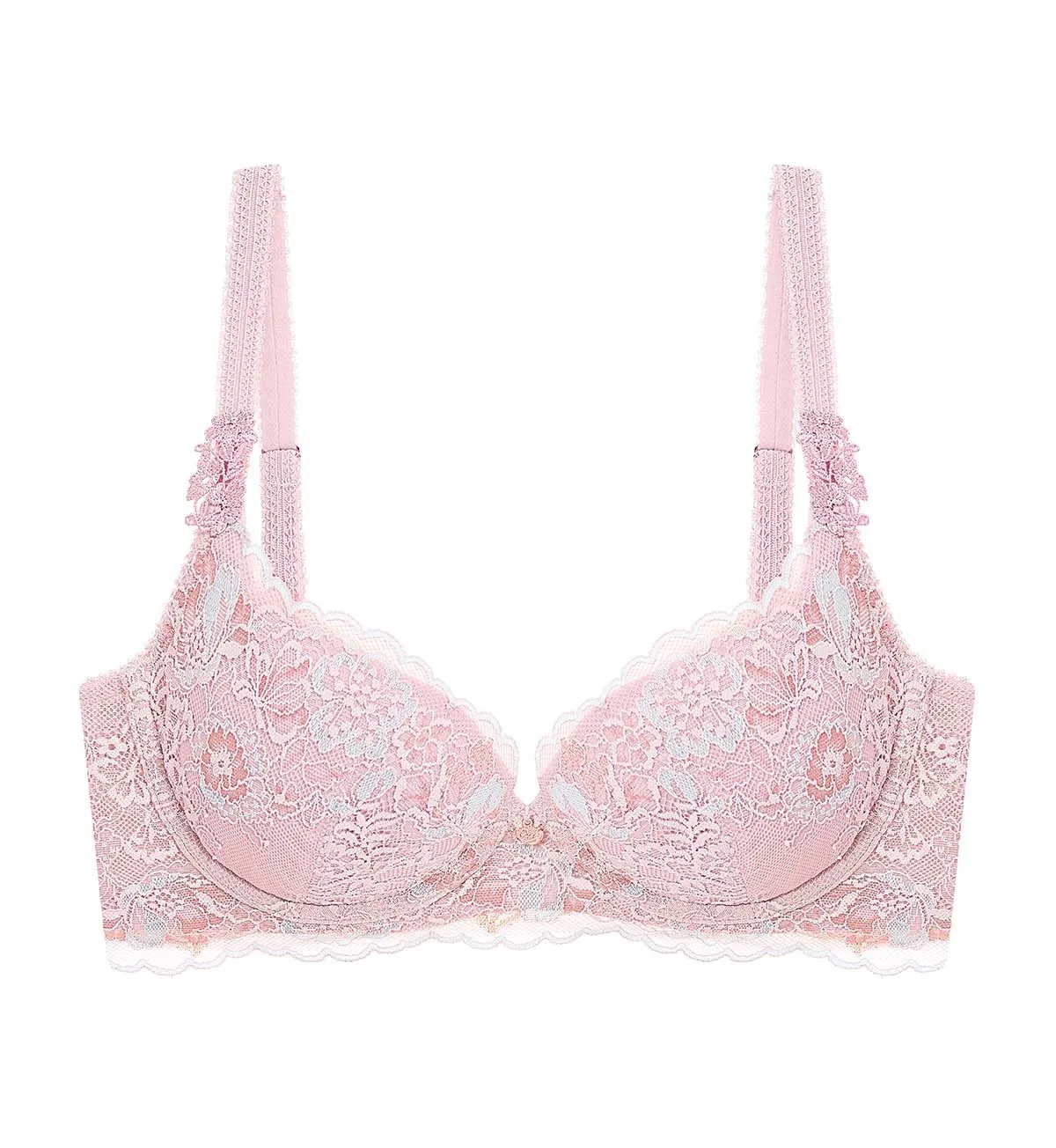 Florale Azalea Lace Wired Push Up Bra