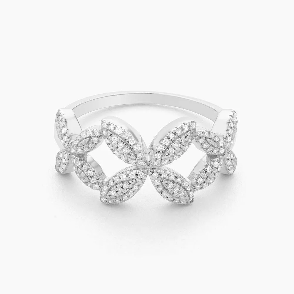 Flower Power Statement Ring
