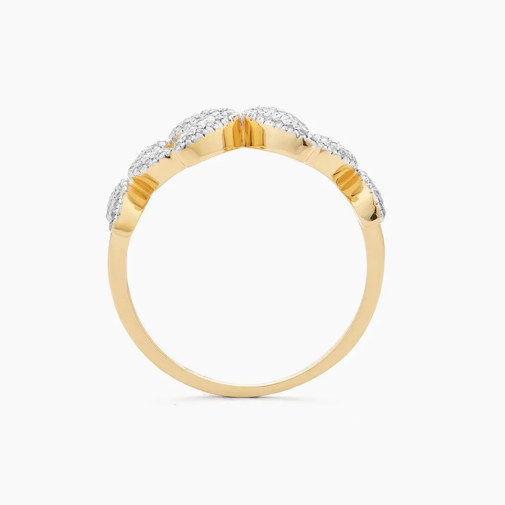 Flower Power Statement Ring