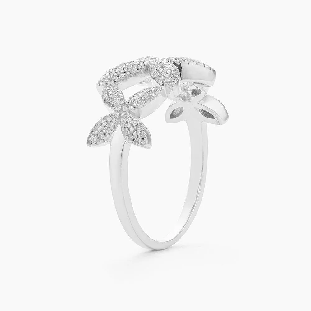Flower Power Statement Ring