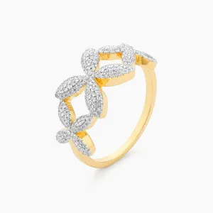 Flower Power Statement Ring