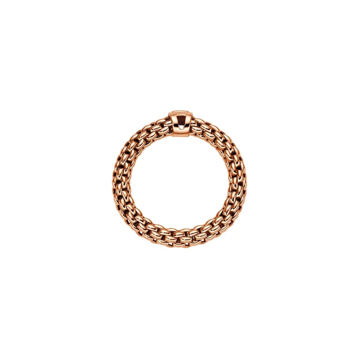 FOPE Souls Flex'it Ring With A White Diamond