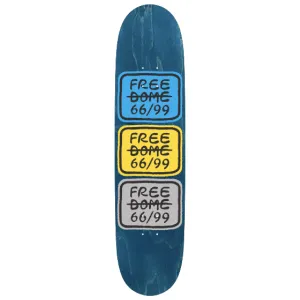 Free Dome Stacked Logo Deck - 8.0"