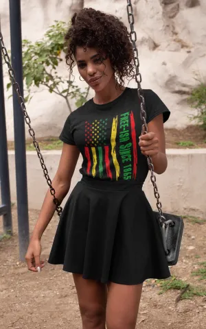 Free-ish Since 1865 Flag Tee