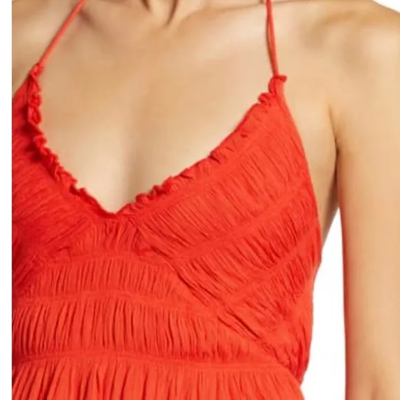 Free People Hooked On You Set Red Size XS/S