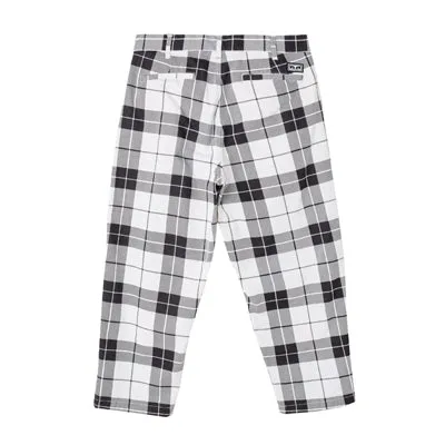 Fubar Pleated Plaid Pant