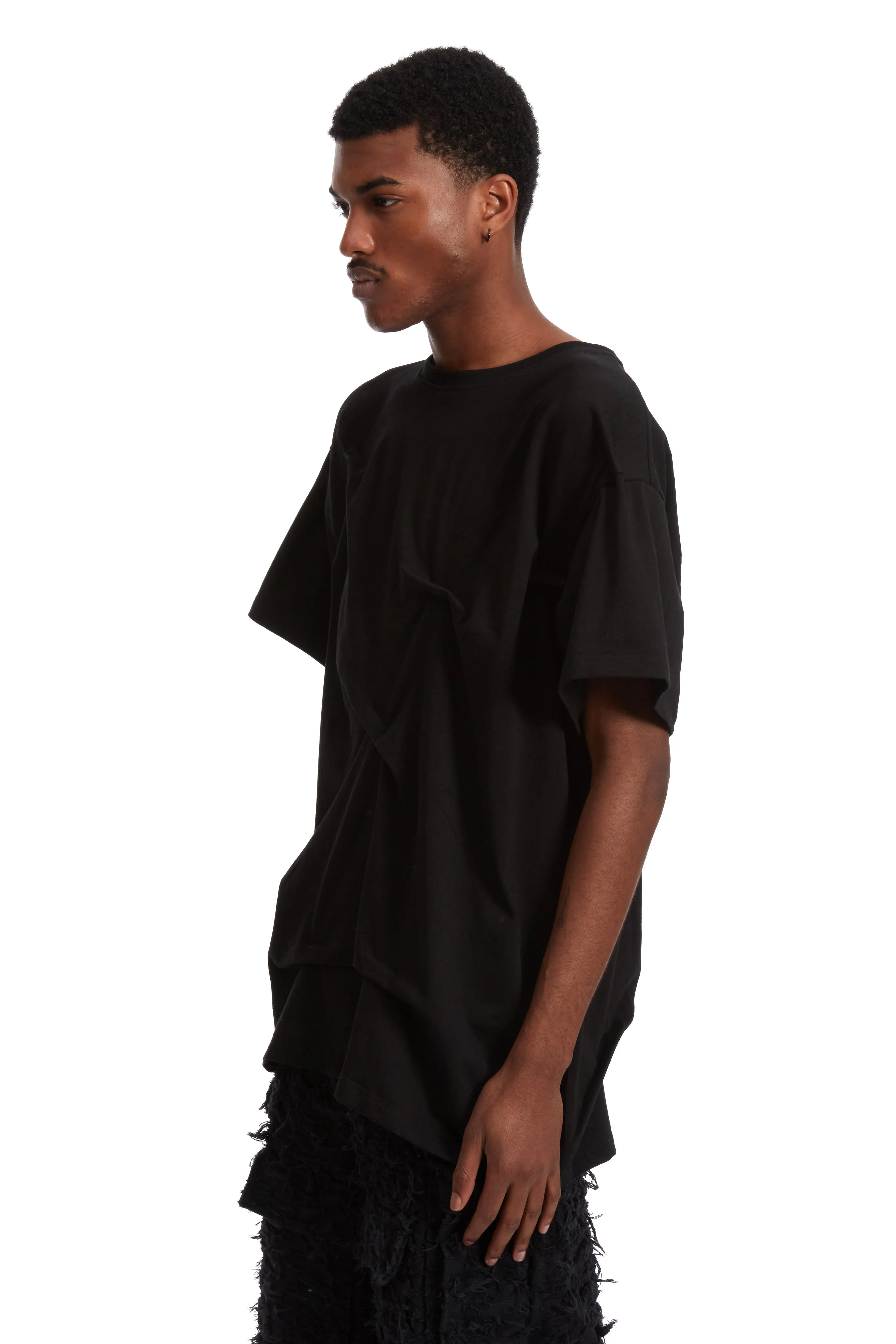 GATHERED SHORT SLEEVE