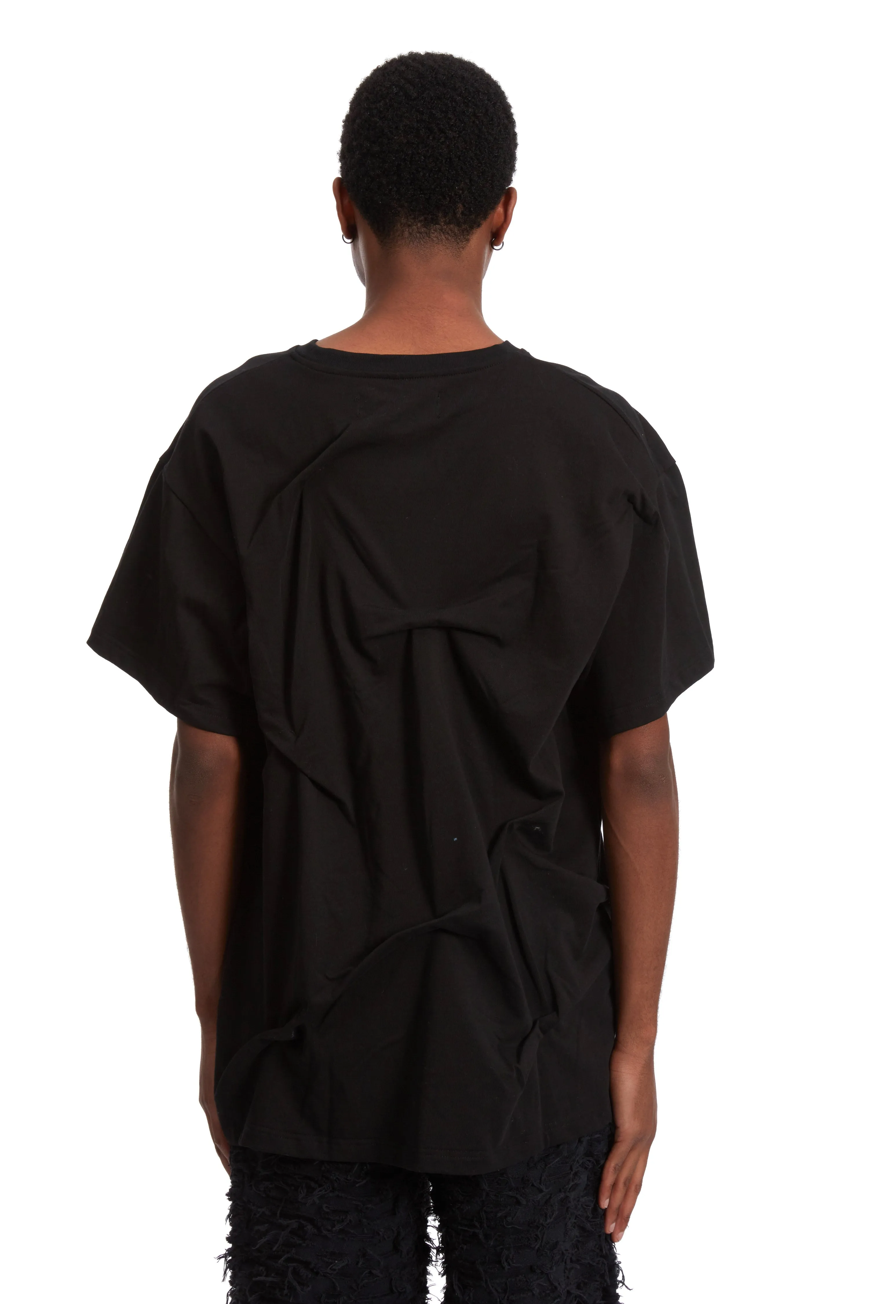 GATHERED SHORT SLEEVE