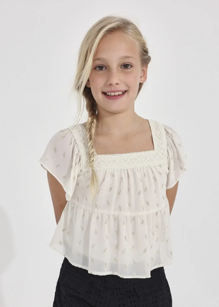 Girls Printed Blouse 6.192